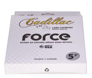 Boina De Espuma Force Media Branca Para Polimento 5,5 Cadillac