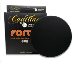 Boina De Espuma P/ Lustro Preta Macia Para Polimento 5,5 Cadillac
