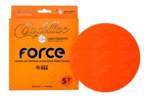 Boina de Espuma Laranja Corte Agressivo 5,5" Force Cadillac