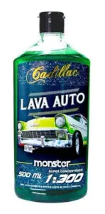 Cadillac Monster Shampoo Lava Autos Concentrado Econômico 500 Ml