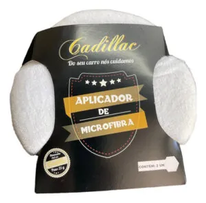 Aplicador de Microfibra Cadillac Premium c/ 2 Unidades